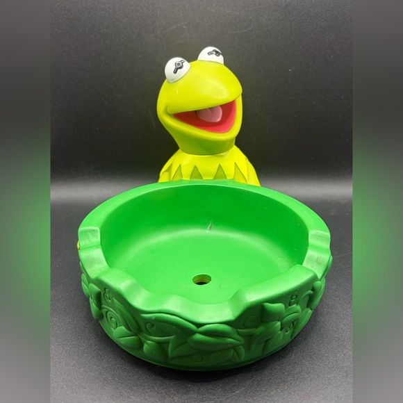 Vintage Applause Kermit Collection Kid’s Bowl Holder, Upcycle Trinket Dish - Picture 5 of 15